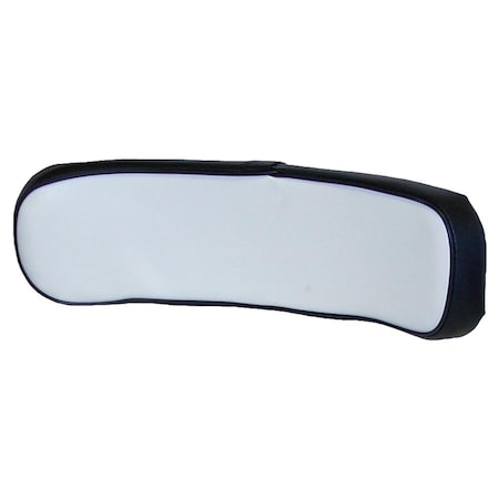 Aftermarket AMSS7315 Backrest Cushion, Black And White Vinyl AMSS7315-ABL
